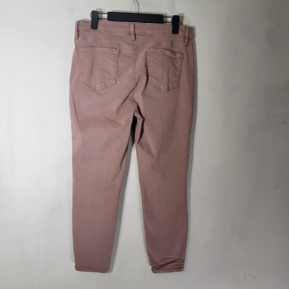 4/$20 Buffalo Havana High Rise Soft Stretch Skinny Ankle Jeans Light Brown 32 - Picture 7 of 8